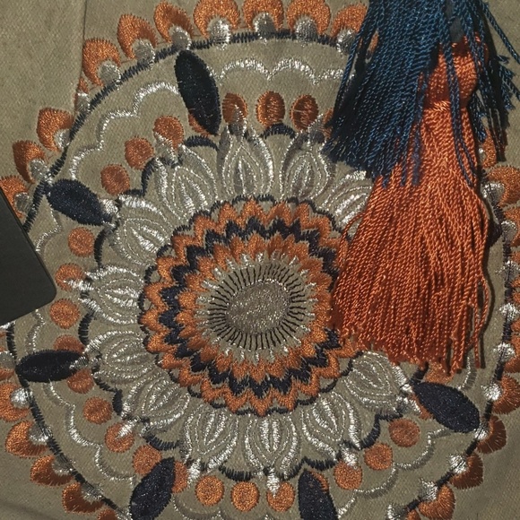 Mona B. Crossbody Bag Khaki green Orange, no longer with tag - Picture 3 of 8